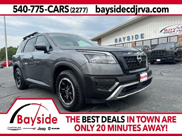 Gray (Gun Metallic) 2024 Nissan Pathfinder SUV / Crossover All-Wheel Drive 9-Speed Automatic