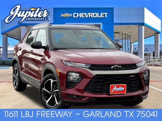 Red (Crimson Metallic) 2022 Chevrolet Trailblazer SUV / Crossover Front-Wheel Drive Continuously Variable Transmission