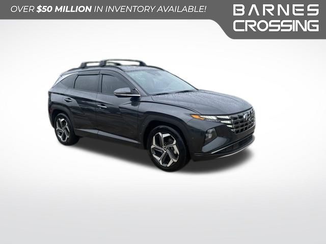 Portofino Gray 2023 Hyundai Tucson SUV / Crossover Front-Wheel Drive 8-Speed Automatic