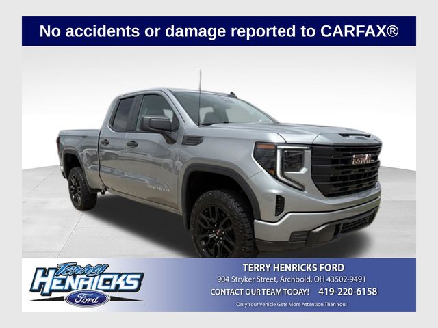 Gray 2023 GMC Sierra 1500 Pickup Truck Four-Wheel Drive 8-Speed Automatic