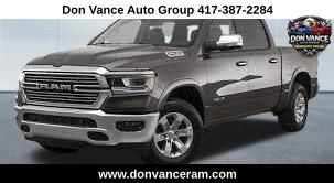 Gray (Granite Crystal Metallic Clearcoat) 2023 RAM 1500 Laramie Crew Cab 4WD Pickup Truck Four-Wheel Drive 8-Speed Automatic