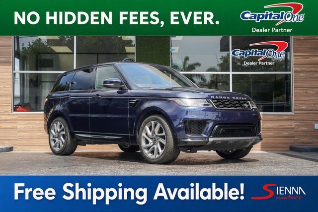 Blue 2020 Land Rover Range Rover Sport SUV / Crossover All-Wheel Drive Automatic
