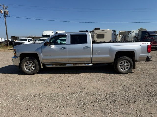 2015 Silver Ice Metallic Chevrolet Silverado 3500HD LTZ 4X4 Truck