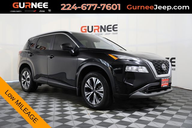 Super Black 2023 Nissan Rogue SV AWD SUV / Crossover All-Wheel Drive Continuously Variable Transmission