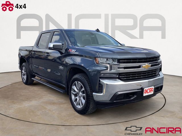 Shadow Gray Metallic 2021 Chevrolet Silverado 1500 LT Crew Cab 4WD Pickup Truck Four-Wheel Drive 8-Speed Automatic