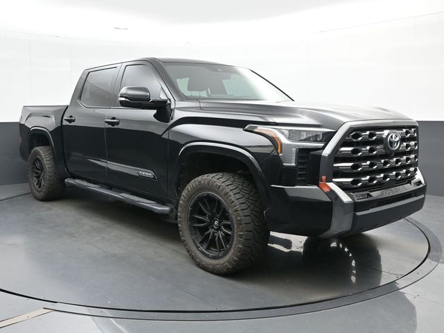 Midnight Black Metallic 2022 Toyota Tundra Pickup Truck Four-Wheel Drive Automatic