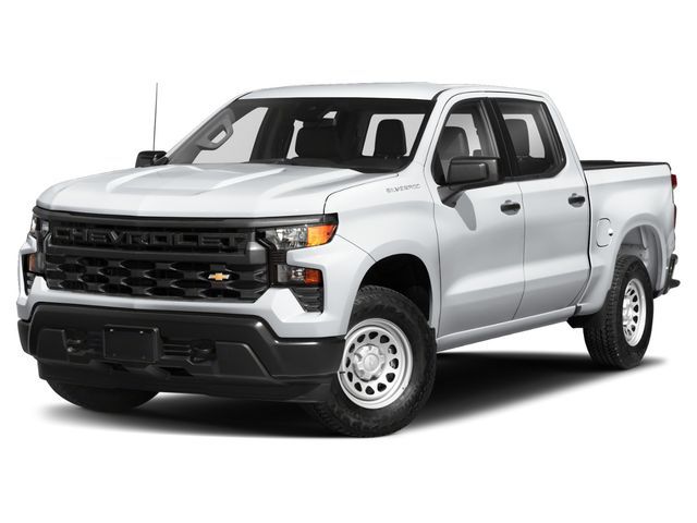 Summit White 2024 Chevrolet Silverado 1500 Pickup Truck Four-Wheel Drive Automatic