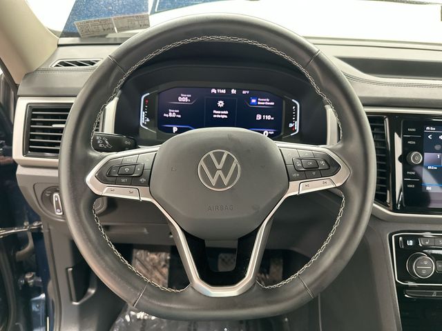 2023 Volkswagen Atlas 2.0T SE w/Technology Blue at Subaru and VW of Moon Township