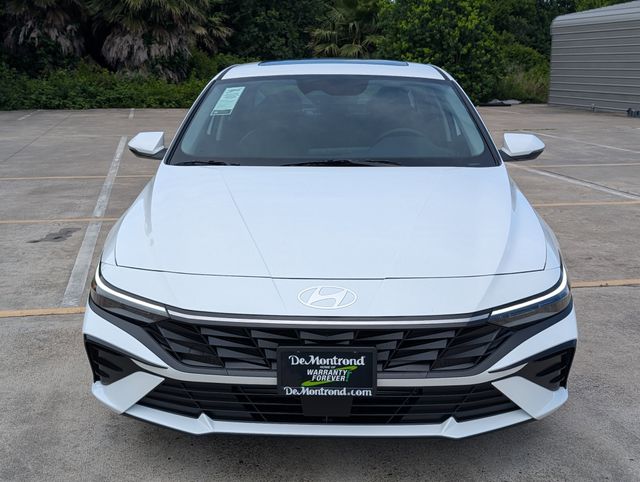 2026 Hyundai Elantra Limited White at DeMontrond Gulf Freeway
