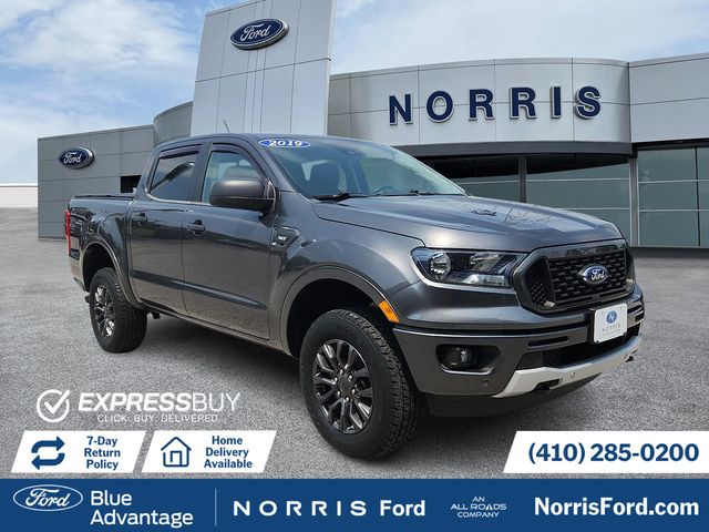 Gray (Magnetic) 2019 Ford Ranger Pickup Truck Four-Wheel Drive Automatic