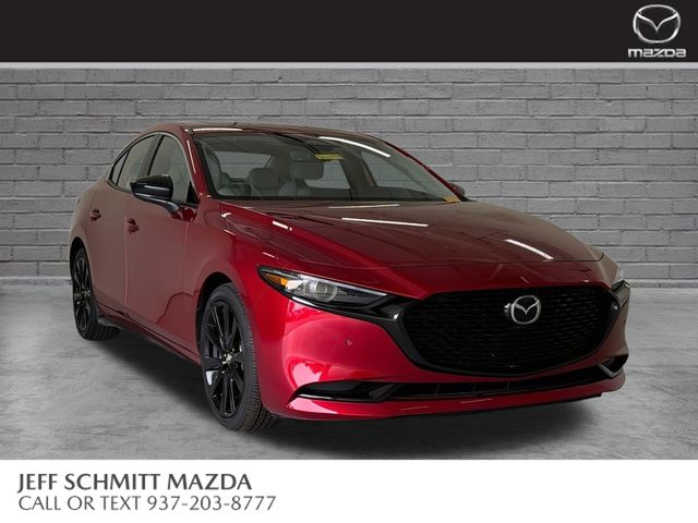 Soul Red Crystal Metallic 2025 Mazda MAZDA3 Sedan All-Wheel Drive 6-Speed Automatic