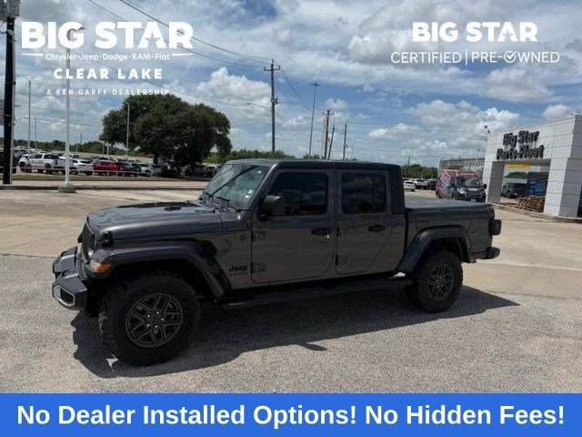 2024 Jeep Gladiator Sport S Gray at Texan Dodge Chrysler Jeep Ram