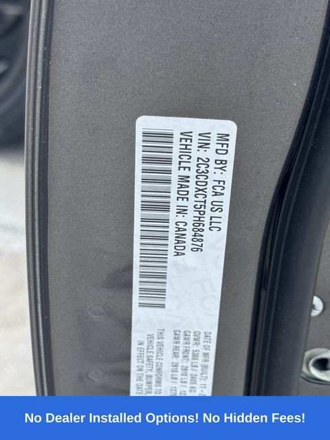 2023 Dodge Charger R/T Gray at Victoria Chrysler Dodge Jeep Ram