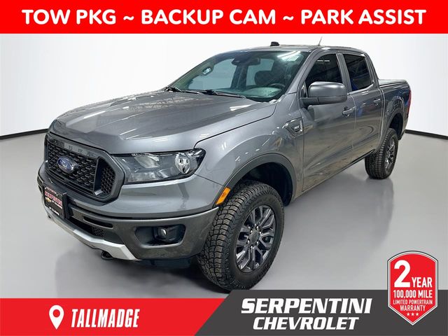 Carbonized Gray Metallic 2021 Ford Ranger XLT SuperCrew 4WD Pickup Truck Four-Wheel Drive Automatic