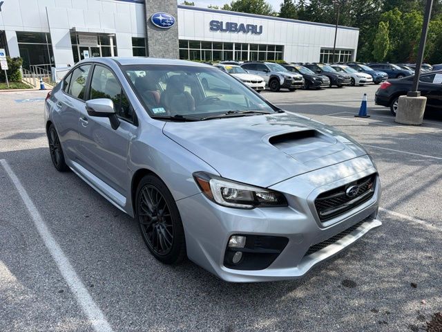 Ice Silver Metallic 2017 Subaru WRX STI AWD Sedan All-Wheel Drive 6-Speed Manual