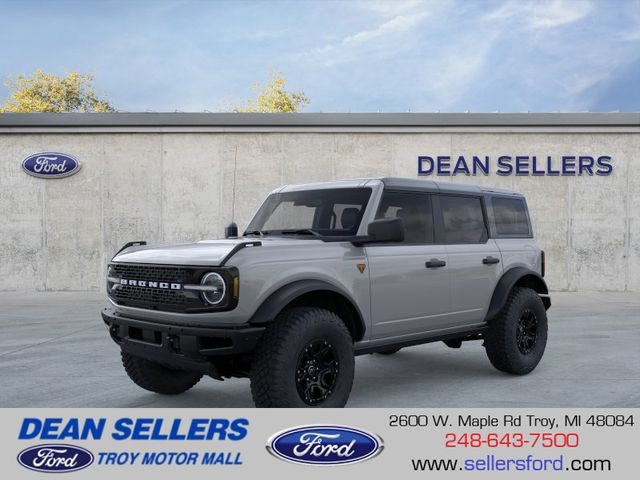 Avalanche Gray 2026 Ford Bronco Badlands 4-Door 4WD SUV / Crossover Four-Wheel Drive Automatic