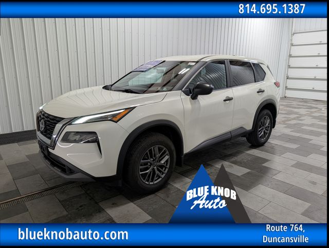 Glacier White 2023 Nissan Rogue SUV / Crossover All-Wheel Drive Continuously Variable Transmission