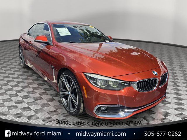 Sunset Orange Metallic 2020 BMW 4 Series Convertible Rear-Wheel Drive 8-Speed Automatic