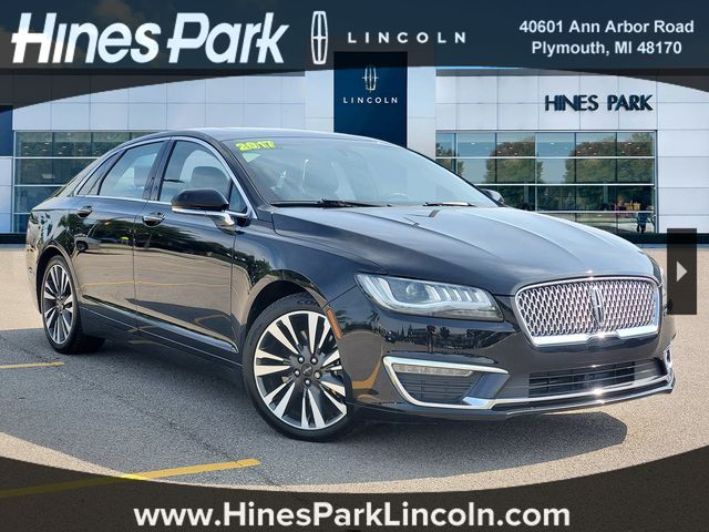 Velvet 2017 Lincoln MKZ Sedan All-Wheel Drive 6-Speed Automatic