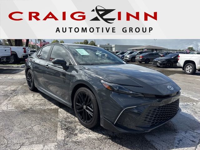 Underground 2025 Toyota Camry SE FWD Sedan Front-Wheel Drive Continuously Variable Transmission