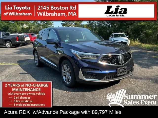 Blue 2020 Acura RDX SUV / Crossover All-Wheel Drive Automatic