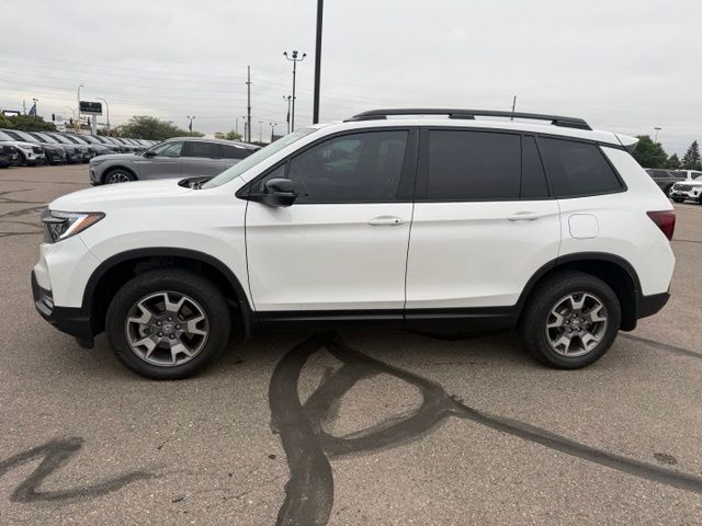 2023 Platinum White Pearl Honda Passport TrailSport AWD SUV