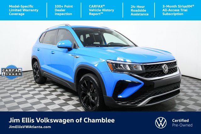 used 2023 Volkswagen Taos car, priced at $20,909