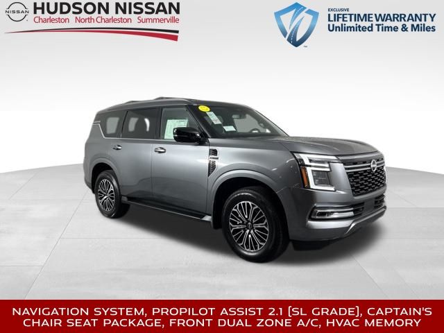 2025 Gun Metallic Nissan Armada SL SUV