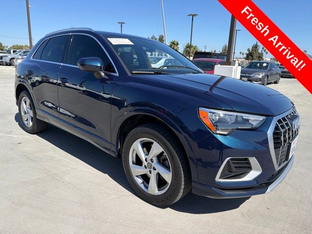 Cosmos Blue Metallic 2020 Audi Q3 SUV / Crossover All-Wheel Drive 8-Speed Automatic