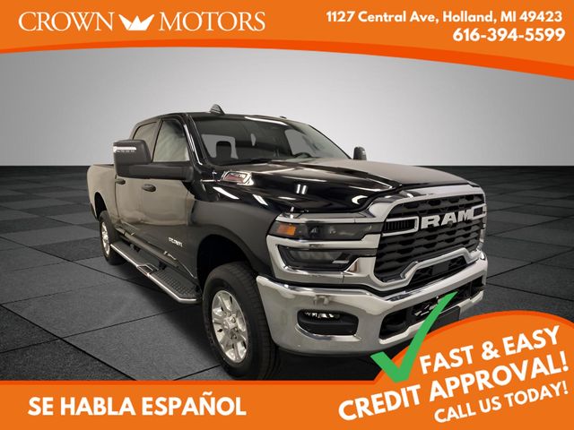 Diamond Black 2025 RAM 2500 Pickup Truck Four-Wheel Drive 8-Speed Automatic