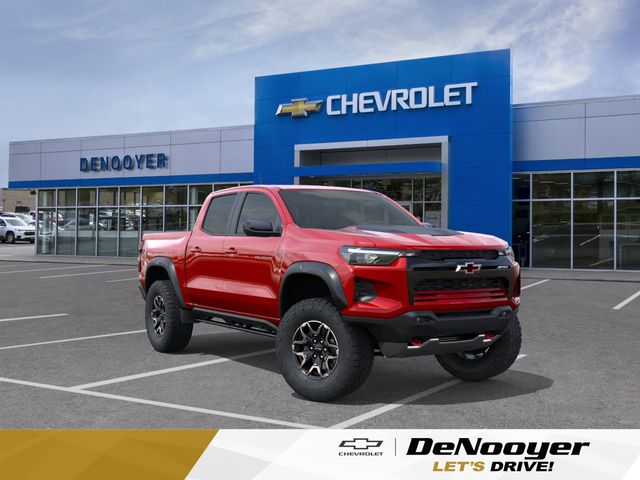 Radiant Red 2026 Chevrolet Colorado Pickup Truck Four-Wheel Drive 8-Speed Automatic