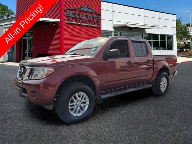 Cayenne Red 2016 Nissan Frontier Pickup Truck 4X2 5-Speed Automatic Overdrive