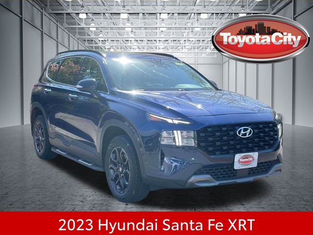Stormy Blue 2023 Hyundai Santa Fe SUV / Crossover All-Wheel Drive 8-Speed Automatic