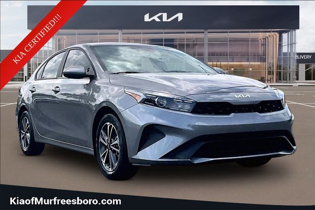 Steel Gray 2023 Kia Forte Sedan Front-Wheel Drive Continuously Variable Transmission