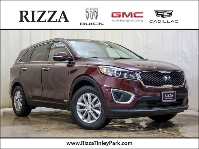 Red (Sangria) 2018 Kia Sorento LX AWD SUV / Crossover All-Wheel Drive 6-Speed Automatic