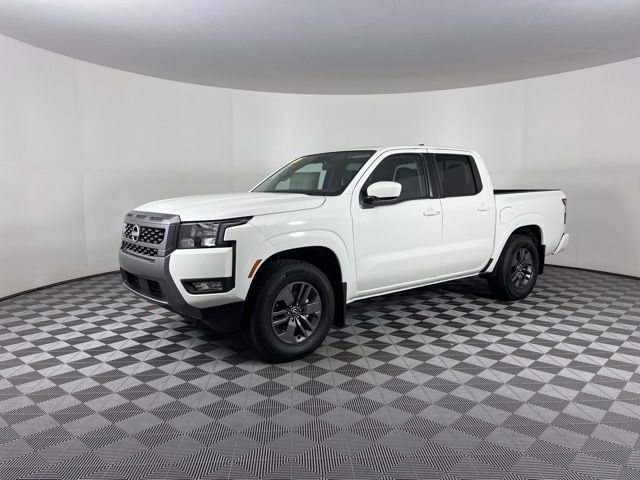 2025 Glacier White Nissan Frontier SV RWD Truck