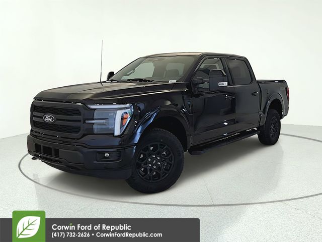 Black Metallic 2025 Ford F-150 Pickup Truck Four-Wheel Drive Automatic