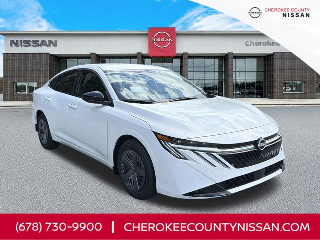 White (Fresh Powder) 2026 Nissan Sentra Sedan Front-Wheel Drive Continuously Variable Transmission