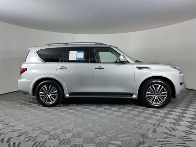 2023 Brilliant Silver Metallic Nissan Armada SL RWD SUV