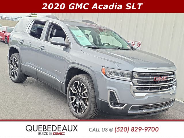 Gray (Steel Metallic) 2020 GMC Acadia SUV / Crossover Front-Wheel Drive 9-Speed Automatic