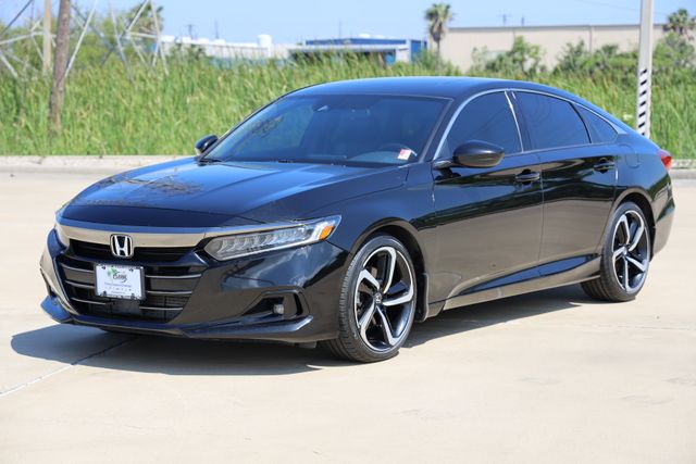 2021 Honda Accord Sport 2.0T Black at AutoSavvy Houston Northwest