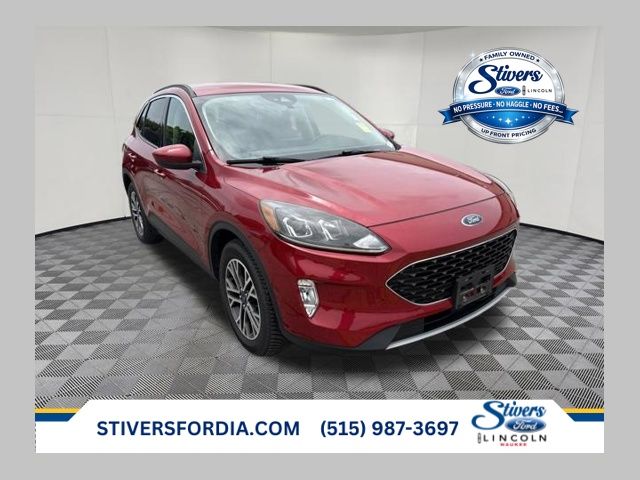 Red Metallic 2020 Ford Escape SUV / Crossover All-Wheel Drive 8-Speed Automatic