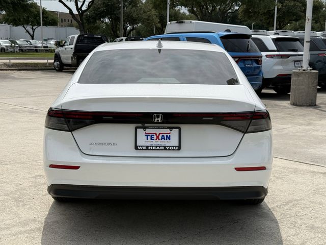 2024 Honda Accord EX White at DeMontrond Auto Country