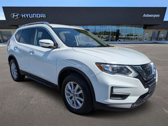 Glacier White 2019 Nissan Rogue SUV / Crossover All-Wheel Drive Continuously Variable Transmission