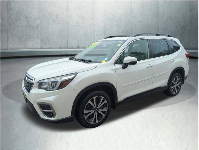 Crystal White Pearl 2019 Subaru Forester SUV / Crossover All-Wheel Drive Continuously Variable Transmission