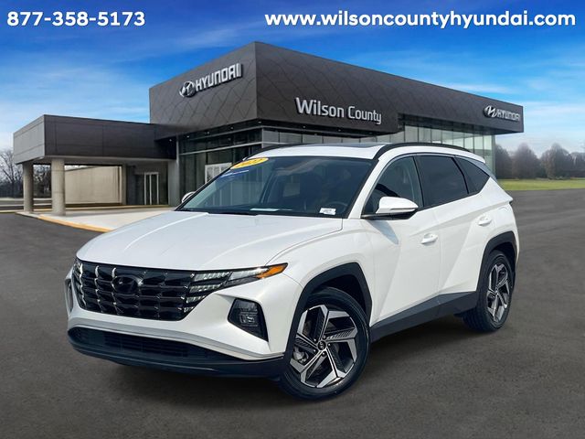 Quartz White 2022 Hyundai Tucson SUV / Crossover Front-Wheel Drive 8-Speed Automatic