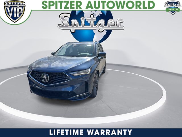 2026 Acura MDX Advance Package Blue at Spitzer Acura