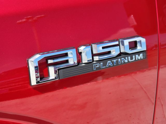 2020 Rapid Red Metallic Tinted Clearcoat Ford F-150 Platinum 4X4 Truck