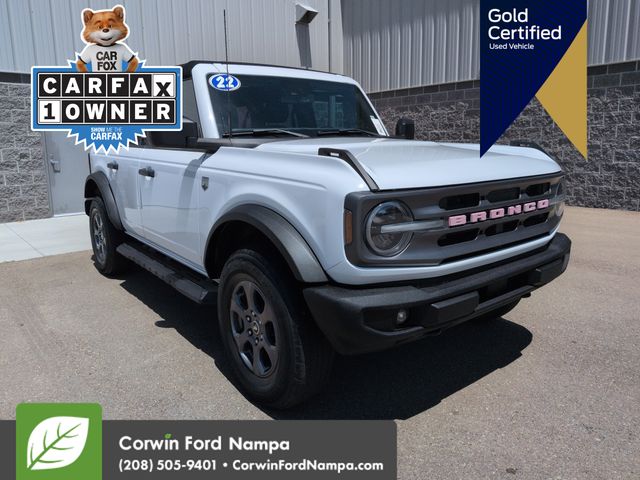 Oxford White 2022 Ford Bronco Big Bend 4-Door 4WD SUV / Crossover Four-Wheel Drive Automatic