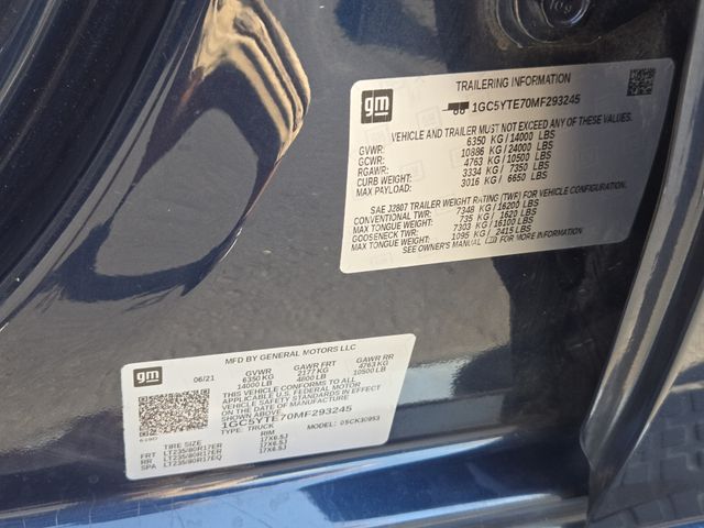 Used 2021 Chevrolet Silverado 3500HD Truck